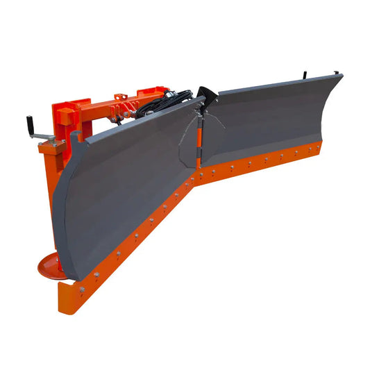 10’ U/V Angle Blade Snowplow, Metal Edges, 6 Positions, Accumulator & Solenoid Valve, 40-90 HP Tractors, TMG-SP10X