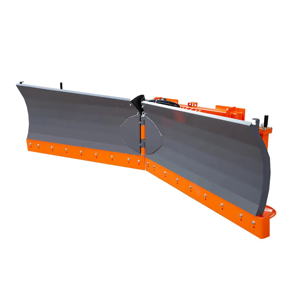 10’ U/V Angle Blade Snowplow, Metal Edges, 6 Positions, Accumulator & Solenoid Valve, 40-90 HP Tractors, TMG-SP10X