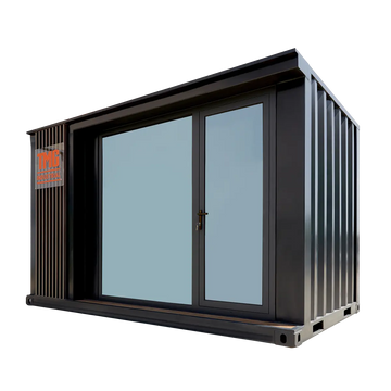 13’ Custom Built Steel Container Office, 90 Sq-Ft Working Area, Super Heavy-Duty Galvanized Frame, High-Density Foam Insulation, TMG-SCO13