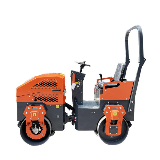 13.5 HP Ride-On Road Roller, 2 x 31-½" Wide & 21" Diameter Rollers, EPA Emissions Compliance, TMG-MVR45