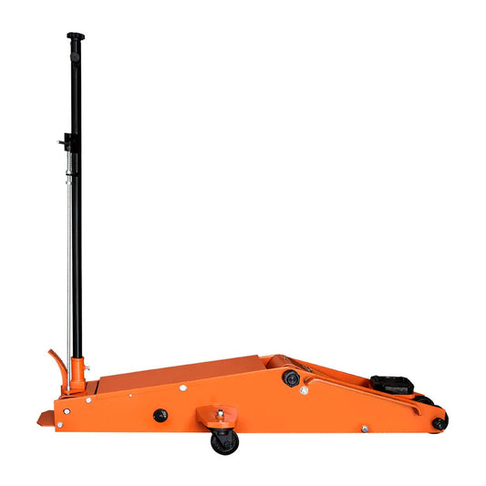 15 Ton Long Reach Chassis Service Jack, Twin Pistons, 9" Ground Clearance, 360° Pivot, TMG-AJL15