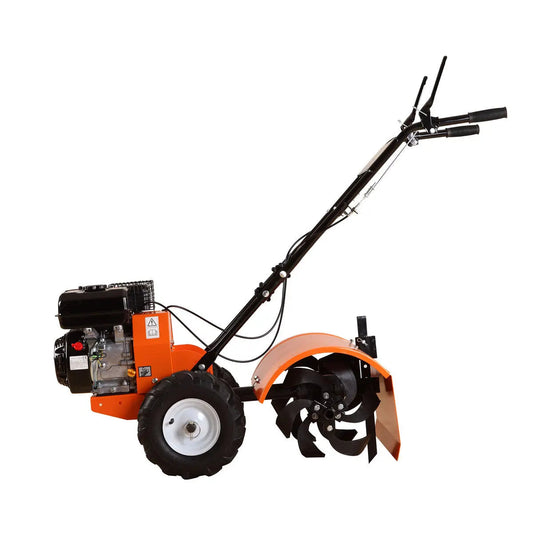 19" Self-Propelled Garden Tiller, 5.5 HP Gas Engine, Rear Tine, 8" Tilling Depth, TMG-GT19
