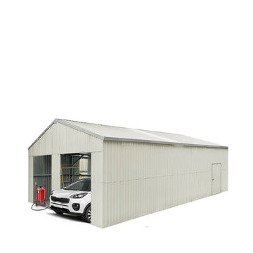 25’ x 41’ Double Garage Metal Barn Shed with Side Entry Door (Discontinued – Replaced by TMG-MS2630, 2641)