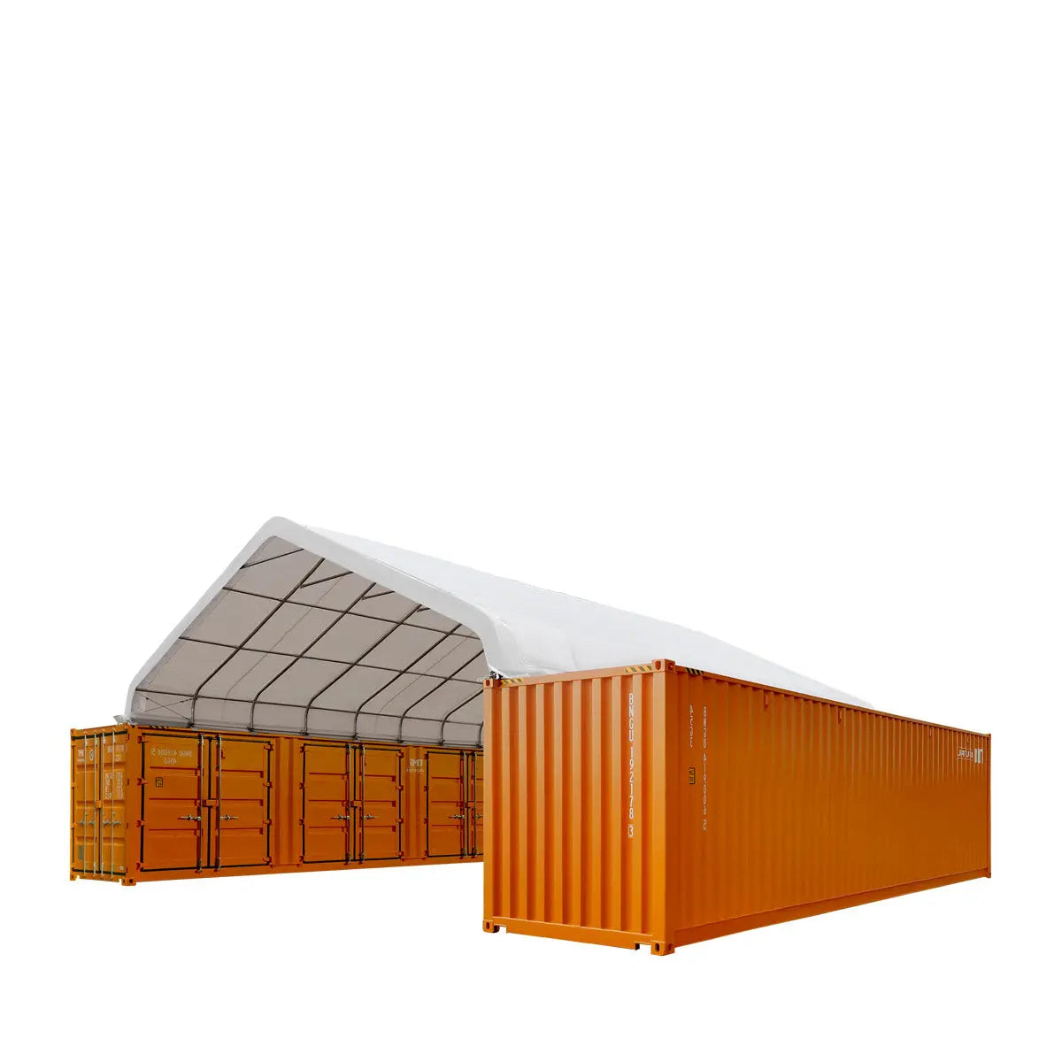 30' x 40' PVC Fabric Container Peak Roof Shelter Pro Series, Fire Retardant, Water Resistant, UV Protected, TMG-ST3041CV (Previously ST3040CV)