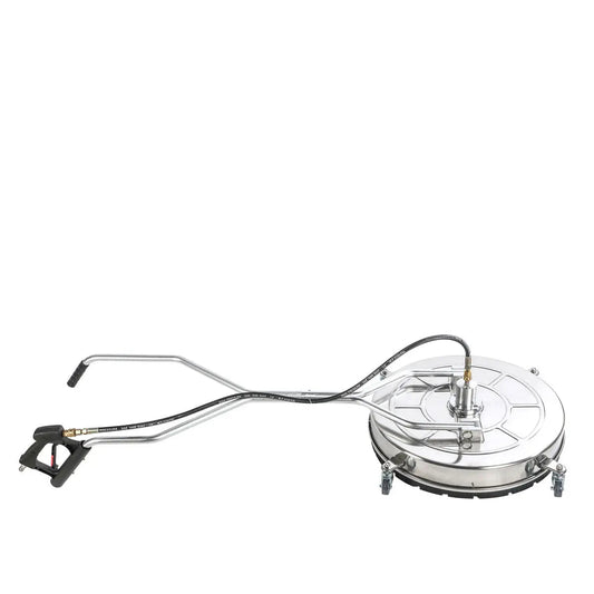 4000 PSI 24" Flat Surface Rotary Cleaner, Stainless Steel Deck, 8 GPM, Swivel Casters, TMG-GWS24