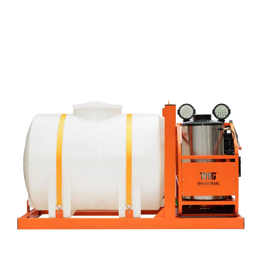 4000 PSI Hot Water Pressure Washer with 245 Gallon Water Tank, 14 HP Kohler Engine (Discontinued – No Longer Available) TMG-HW41T