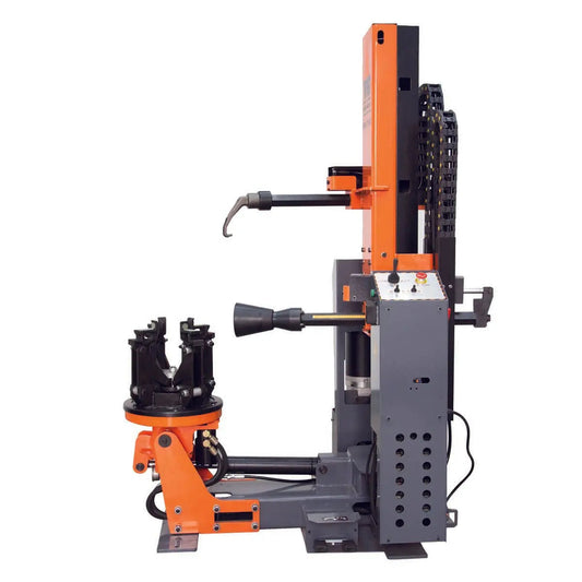 42" Heavy Duty Truck Tire Changer, 59" Tire Capacity, Upright/Vertical Tower Design, Bead Breaker w/Disc & Bead Hook, CSA certified Motor, TMG-TTC42