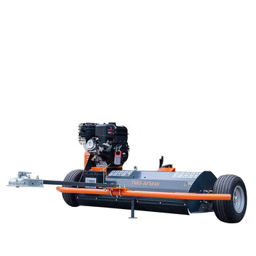 48" ATV Tow-Behind Offset Flail Mower, Briggs & Stratton 13.5 HP Engine, Adjustable Mowing Height, 15" Cut Capacity, TMG-AFM48