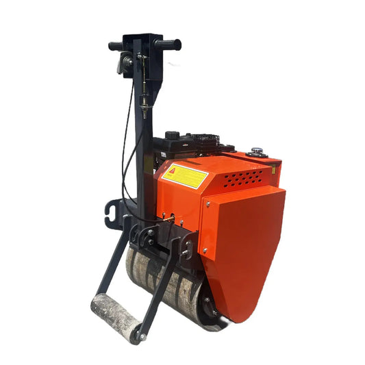 5 HP Single Wheel Vibratory Roller, 24" Roller Width, 17" Roller Diameter, EPA Emissions Compliance, TMG-MVR08
