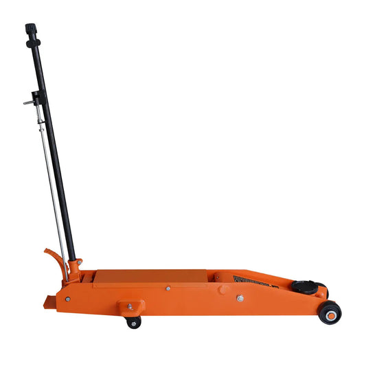 5 Ton Long Reach Chassis Service Jack, Single Piston, 6-1/2" Ground Clearance, 360° Pivot, TMG-AJL05