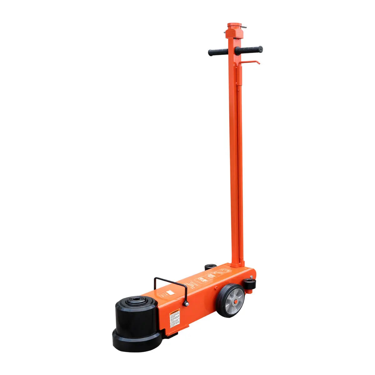 50 Ton Air Hydraulic Two Stage Truck Jack, 25 Ton Self-Retracting Ram, Adjustable 90°-180°, TMG-AJT50