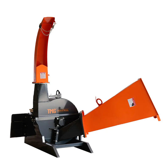 6" Skid Steer Wood Chipper, Gravity-Fed, Universal Skid Steer Mount, TMG-WC62S