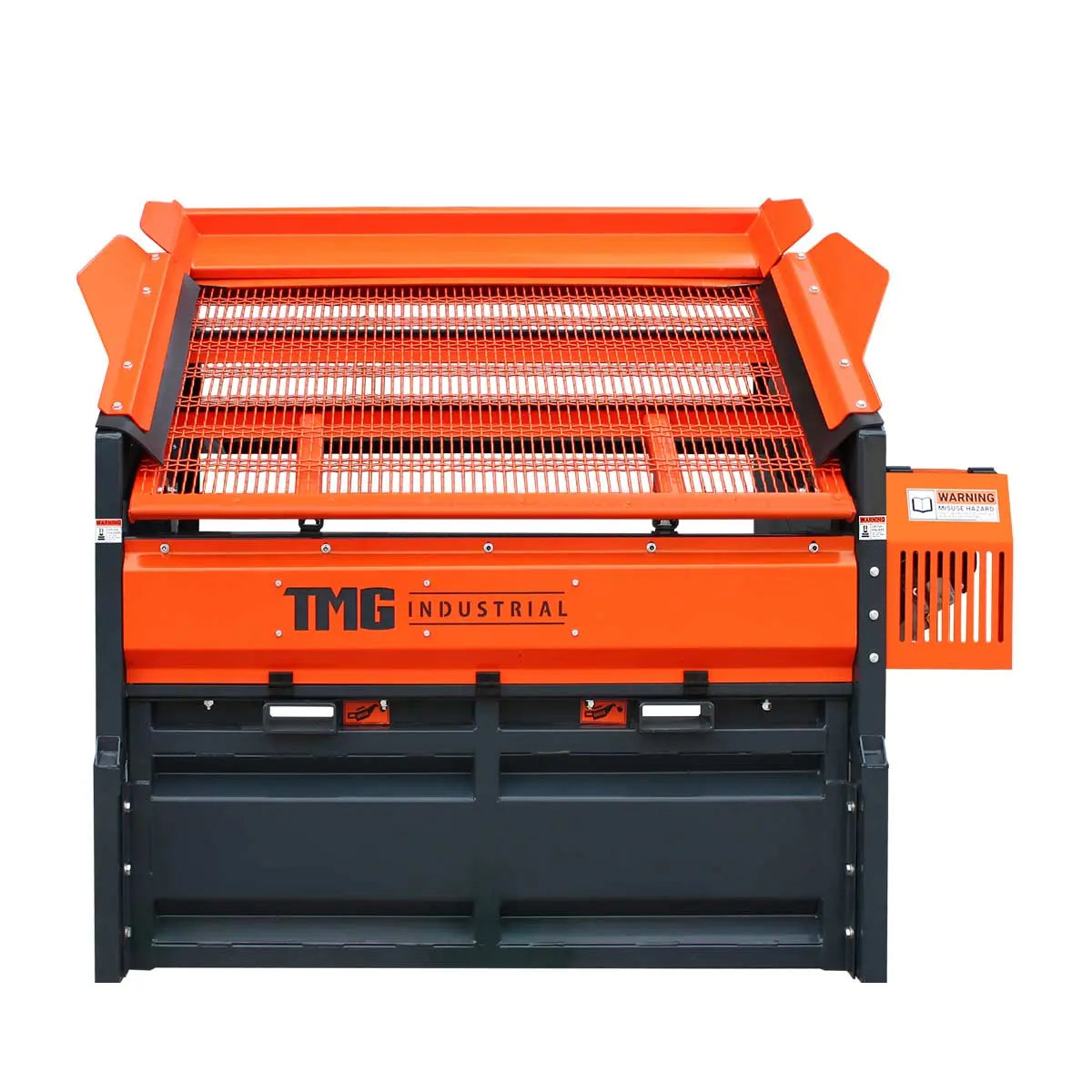 70" Vibratory Topsoil Rock Screen, 5.5 HP Kohler Engine, Cantilever Leaf-Springs, 30° Screen Deck, TMG-RSV70G