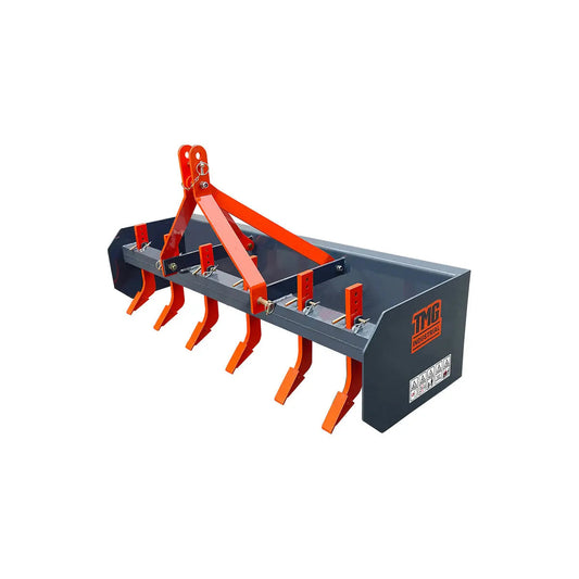 72" Heavy-Duty Box Scraper Blade with Ripper Shanks – Fits 25-50 HP Tractors TMG-TLS72