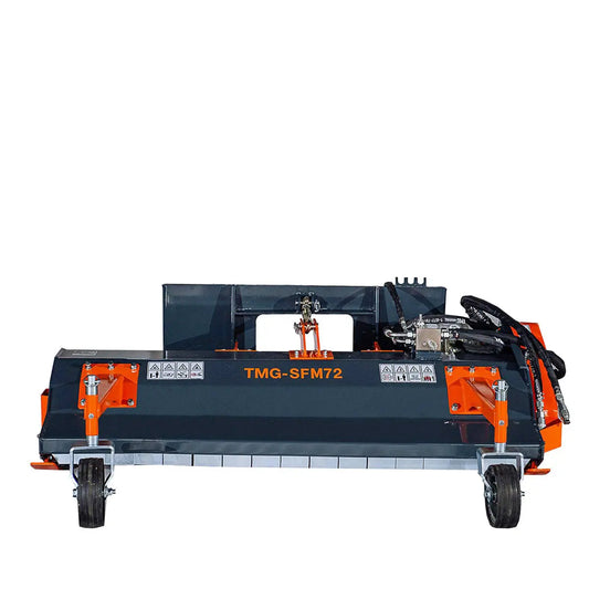 72" Hydraulic Skid Steer Flail Mower, TMG-SFM72