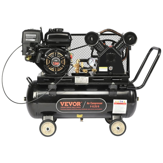 13.2 Gallon Tank Gas-Powered Air Compressor, 7HP, Heavy-Duty Portable Design, DOBA-AC13G