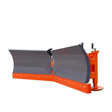 8-½’ U/V Angle Blade Snowplow, Metal Edges, 6 Positions, Accumulator & Solenoid Valve, Quick-Change Lugging, 40-90 HP Tractors, TMG-SP08X