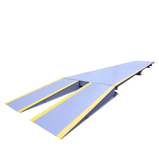 80 ton Weighbridge Truck Scale, -35℃ to +70℃, 10’ x 56’ (W x L), High-Quality Steel, U-Shape Beam Design, 120% Safe Overload, TMG-FST80