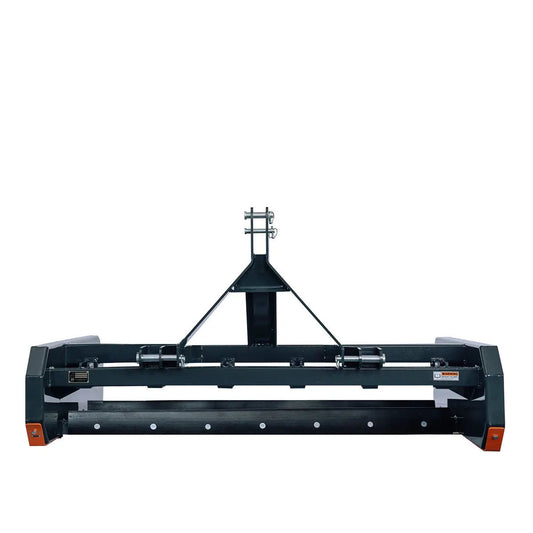 84" Tractor Land Leveler, 3-Point Hitch, 81" Grading Width, Adjustable Depth, Double Edge Blades, Category 1 & 2, TMG-TLL84