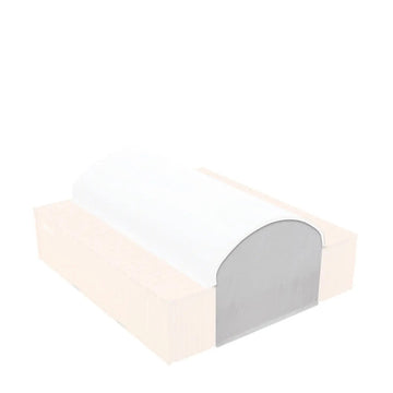 Back End Wall Kit, Compatible with TMG-ST2041CV and TMG-ST2021CE installed with high cube container (9’6"), TMG-ST20BW9V