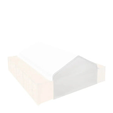 Back End Wall Kit, Compatible with TMG-ST30 series container shelters installed with the high cube containers (9’6"),TMG-ST30BW9V