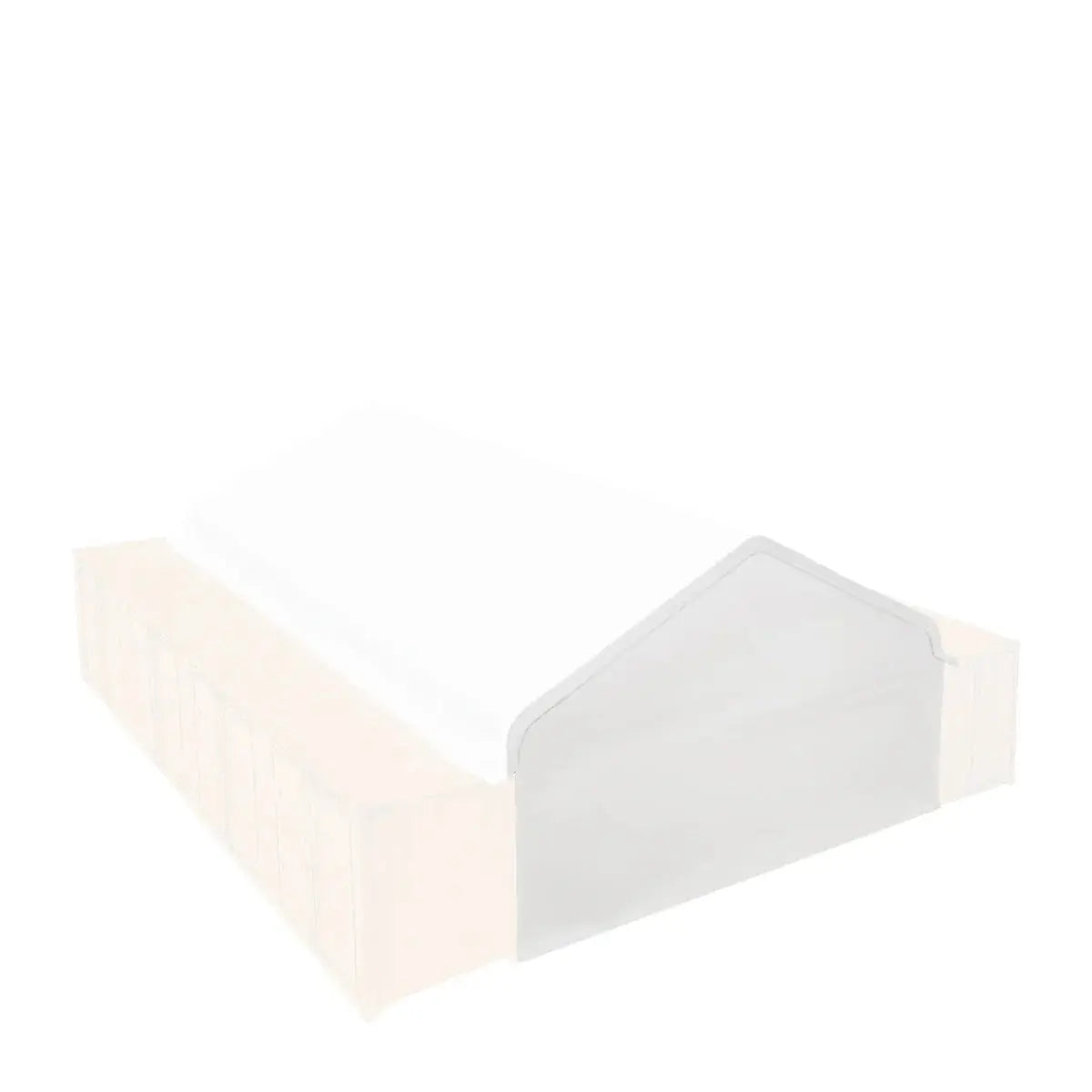 Back End Wall Kit, Compatible with TMG-ST30 series container shelters installed with the standard height containers (8’6"), TMG-ST30BW8V