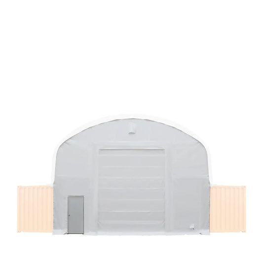 Front End Wall Kit, Compatible with TMG-DT3020C and DT3040C container shelters installed with the standard height containers (8’6"), TMG-DT30FW8V