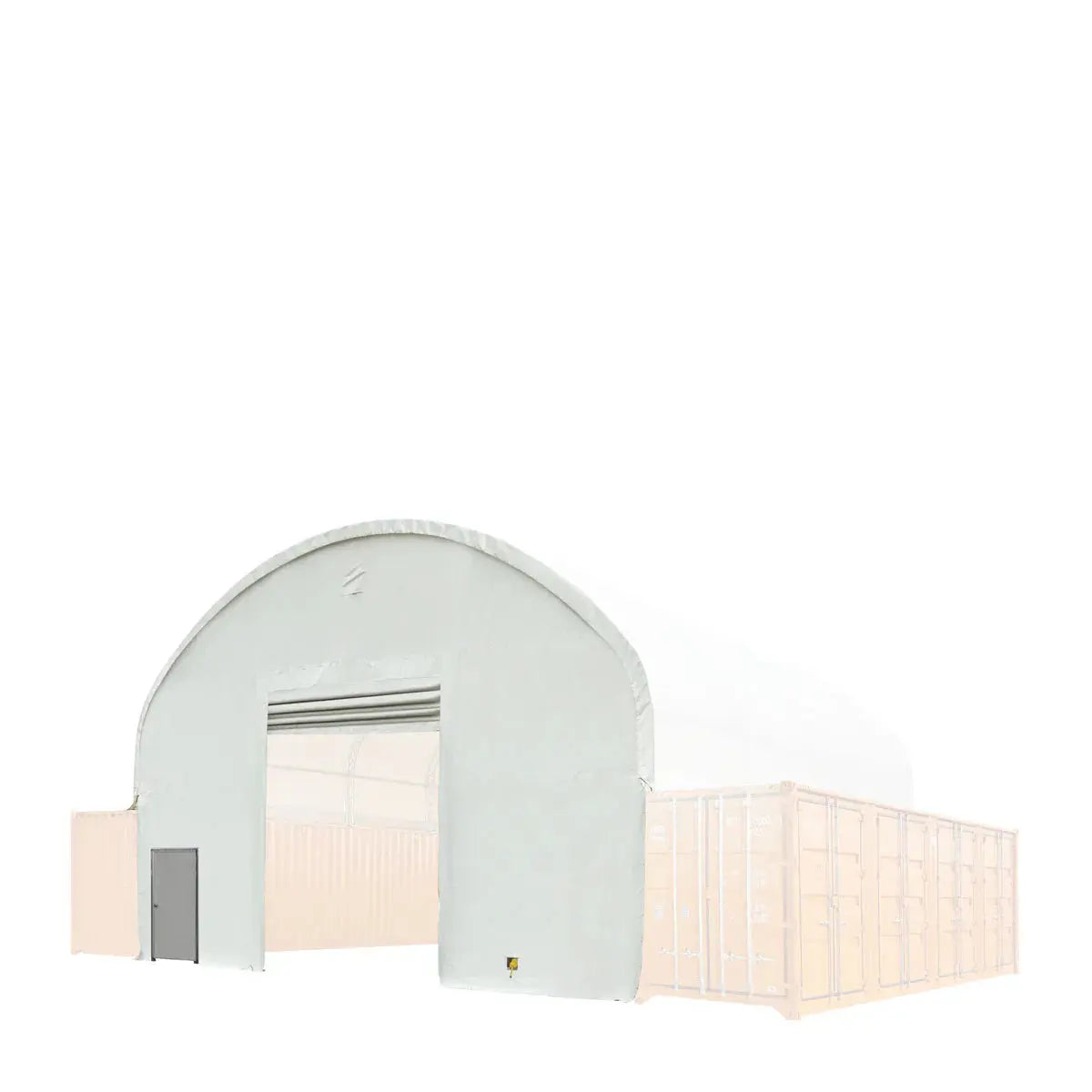 Front End Wall Kit, Compatible with TMG-DT4041C and DT4041CF container shelters installed with the standard height containers (8’6"), TMG-DT40FW8V