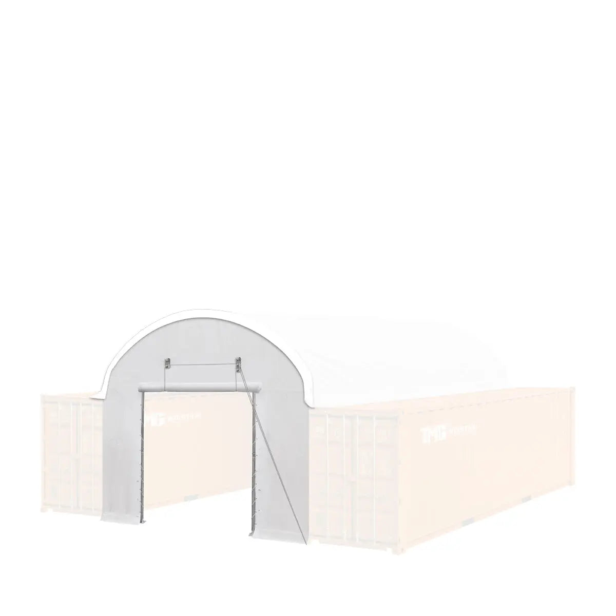 Front End Wall Kit, Compatible with TMG-ST2041CV and TMG-ST2021CE installed with standard height container (8’6"), TMG-ST20FW8V