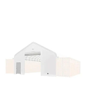 Front End Wall Kit, Compatible with TMG-ST3040C series container shelters installed with the standard height containers (8’6"), TMG-ST30FW8CV