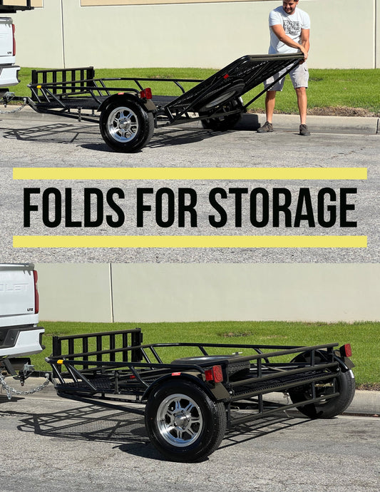 6'x9' Utility Foldable Trailer