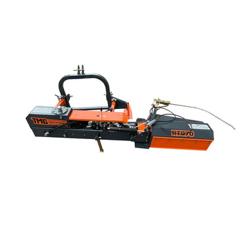 Obstacle Offset Rotary Side Tiller, 28" Working Width, 40-60 HP Tractors, Remote Control Directional Valve, 33 Durable Knives, TMG-RTO70