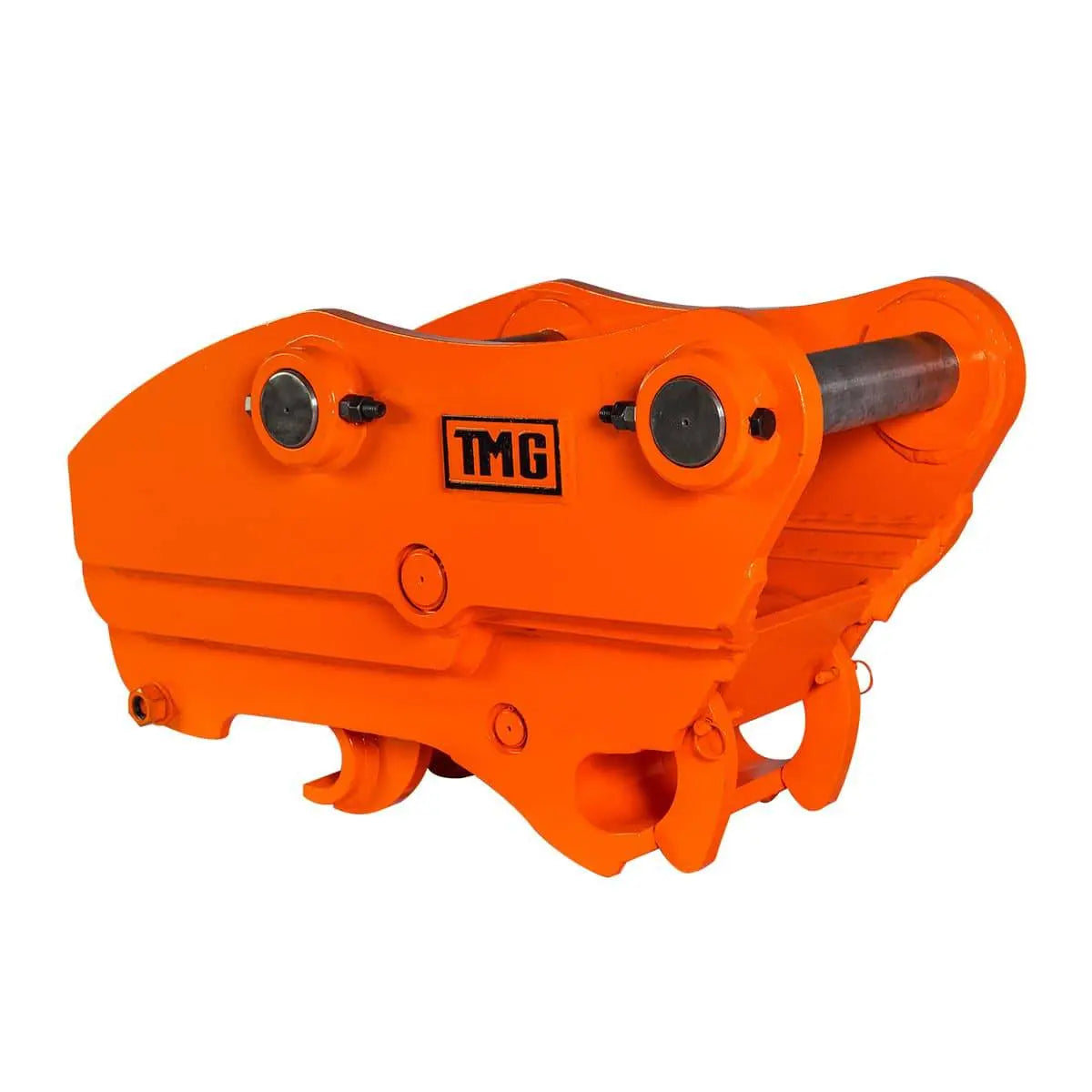 Quick Coupler for Excavator, 2-½" Pin Diameter, 14"-15.5" Pin Spread, Built-In Lifting Point (4400 Lb Rating), TMG-EQC65