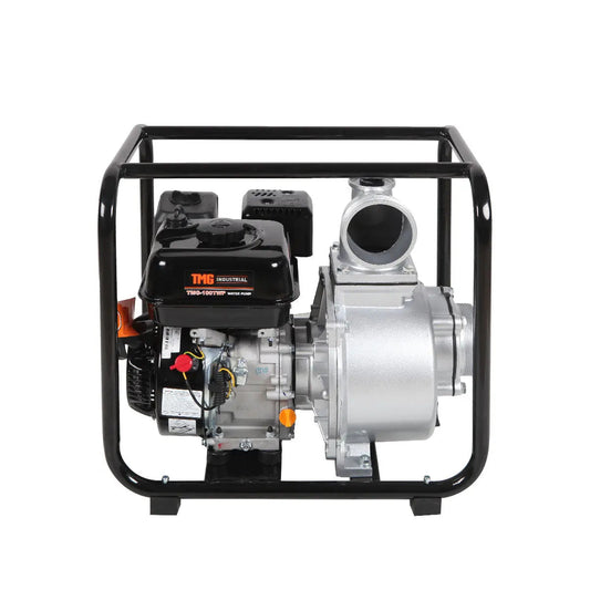 TMG-100TWP 352 GPM 4" Semi-Trash Water Pump with 7.5 HP Gas Engine