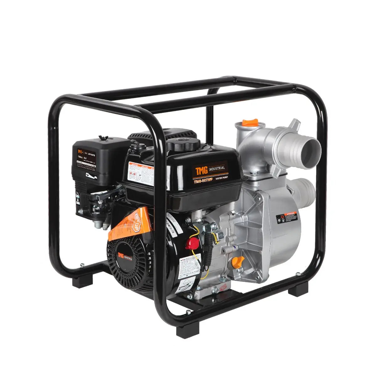 TMG-50TWP 132 GPM 2" Semi-Trash Water Pump with 6.5 HP Gas Engine