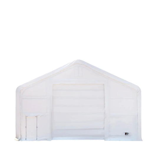 30' x 40' Dual Truss Storage Shelter with Heavy Duty 17 oz PVC Cover, TMG-DT3041