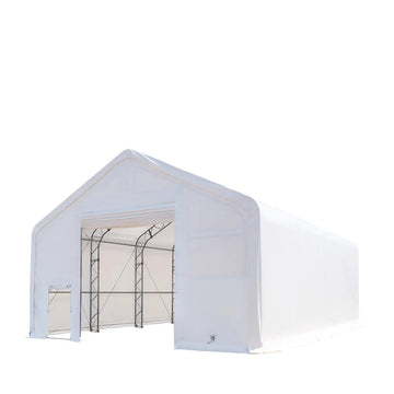 30' x 40' Dual Truss Storage Shelter with Heavy Duty 17 oz PVC Cover, TMG-DT3041
