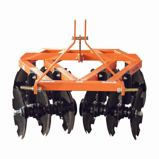 48" Notched Disc Harrow, 3-Point Hitch, Cat 1 Hook-up, 20-30 HP Tractors, TMG-TDH04