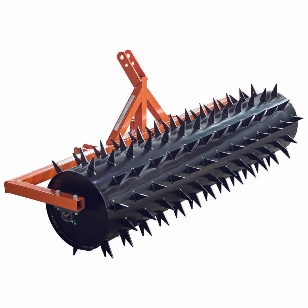 72" 3-Point Drum Spike Aerator, CAT 1 & 2 Hook-Up, 20-50 HP Tractor, TMG-TSA06