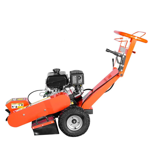 Walk-Behind Kohler Powered Stump Grinder, 9 Carbide Teeth, 24" Cutting Capacity, 14 HP Gasoline Engine, TMG-GSG9