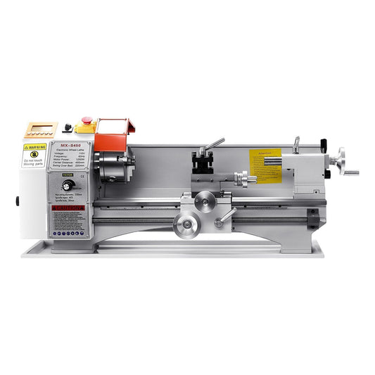 8.7" x 18" Metal Lathe Machine, 1250W Brushless Motor, 0–2500 RPM Variable Speed, Automatic Feed Bench Lathe, DOBA-ML8718