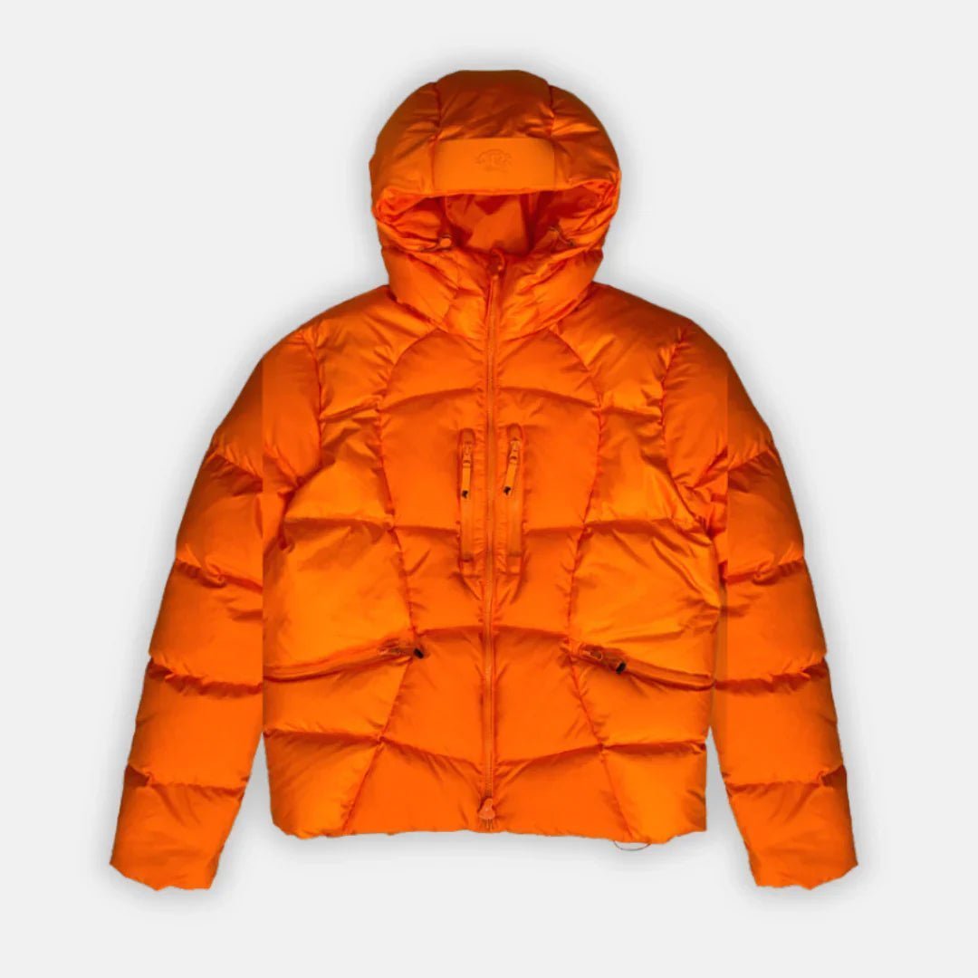 AFE517F7-71BD-4CFE-93BA-51C92C66B132-1.jpg Syna World Wave Puffer Jacket - Orange - Image 1