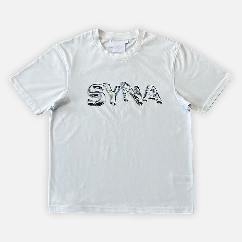 SYNAWORLDBYCENTRALCEEBALLOONTSHIRTWHITESTRTSPLY-1-1.jpg Syna World Balloon T-Shirt - White - Image 1