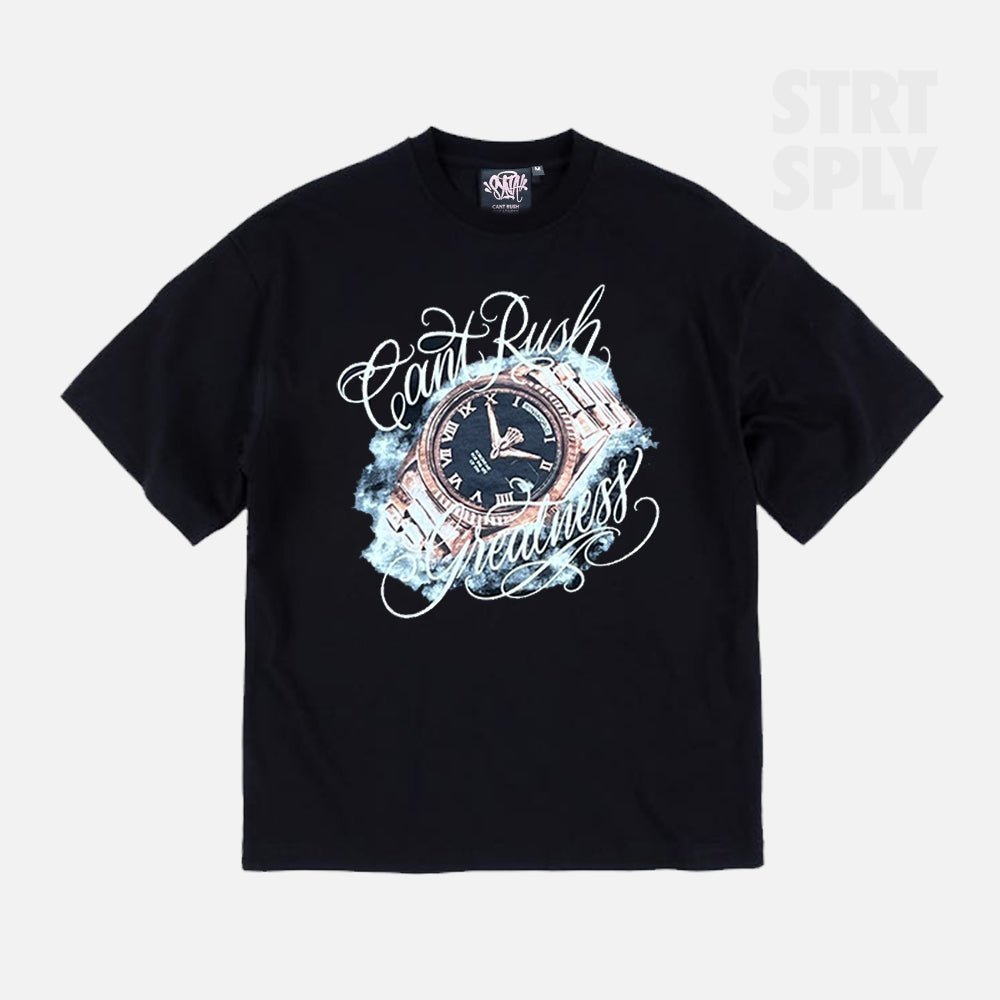 SYNAWORLDCRGWATCHTSHIRTCANTRUSHGREATNESSSTRTSPLYCENTRALCEE-1.jpg Syna World CRG Watch T-Shirt - Black - Image 1