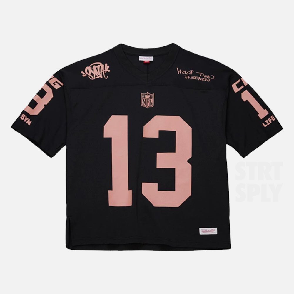 Syna World x NFL x Mitchell & Ness CRG Jersey - Black - Image 1